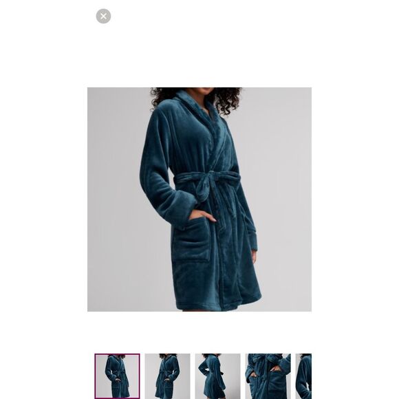 Soma Other - Soma Teal Fluffy Robe, Small/Medium